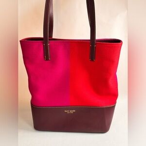 Kate Spade New York Waverly Racing Stripe Jacquard Large Tote